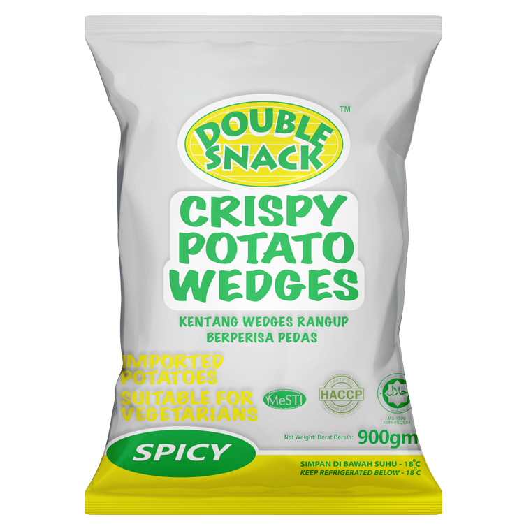 Crispy Patato Wedges Spicy
